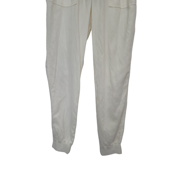 NWT Faherty Women's Arlie Day Linen Blend Pant in White Size Small - Picture 6 of 11